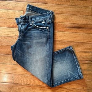 7 For All Mankind Crop Bootcut Size 26 Style U1721662U-162U